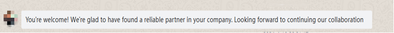Client testimonial from Maldives medical clinic owner