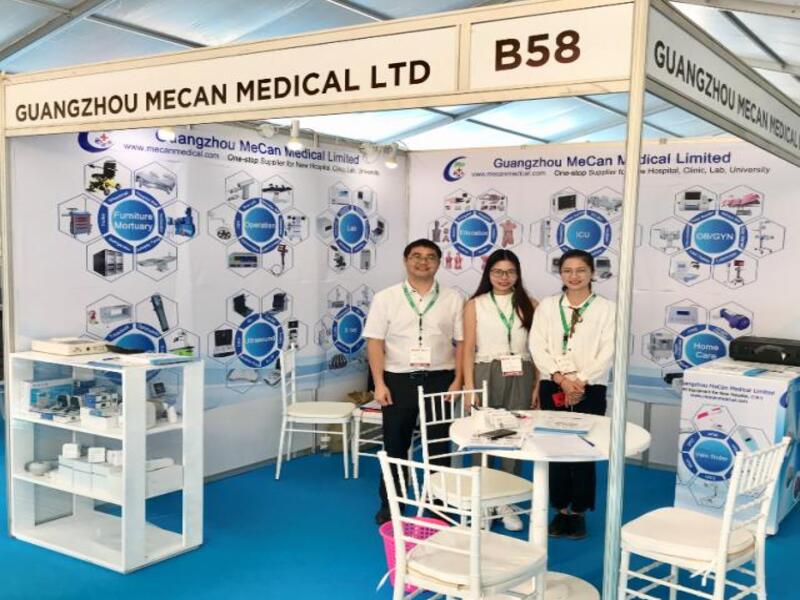 MeCanMed team at the 2018 Kenya medical equipment exhibition.