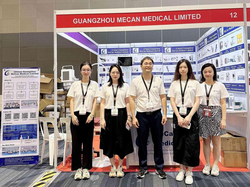 MeCanMed team at the 2023 Philippines medical equipment exhibition.