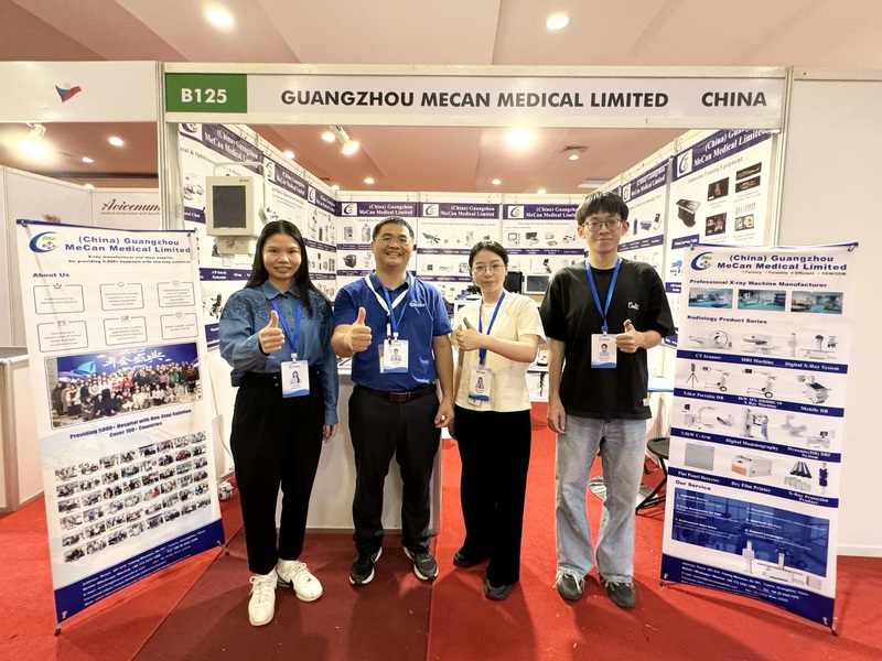 MeCanMed team at the 2024 Tanzania medical equipment exhibition.